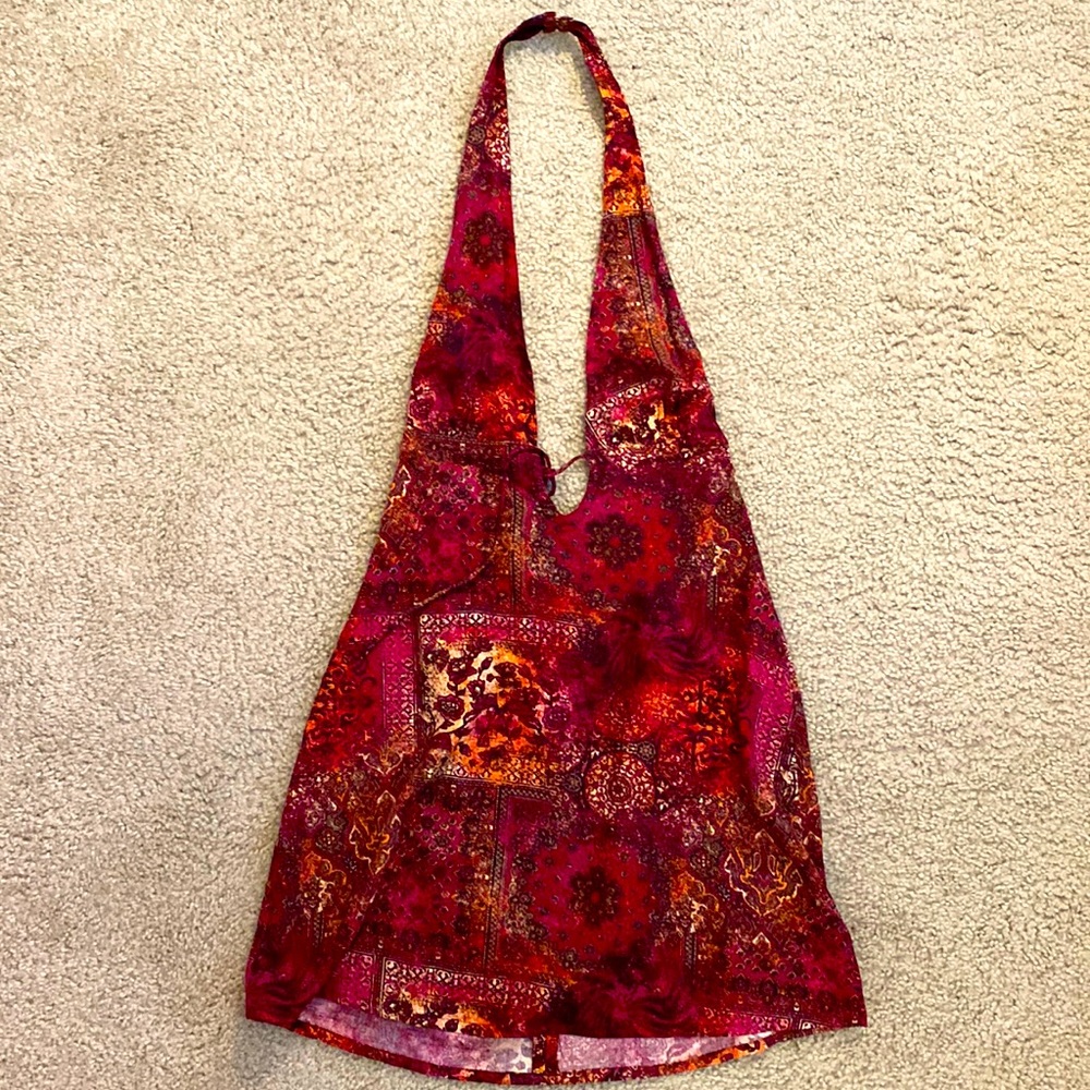 Motel Rocks Halter Mini Dress